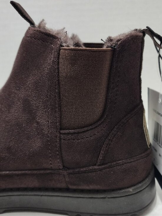 New White Mountain Isleworth Dark Brown Boot - Faux Suede & Fur - Size 8 main image 6